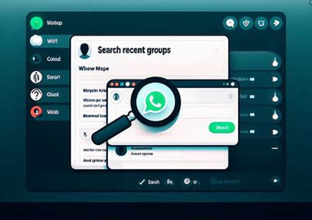 WhatsApp Feature: Search Recent Groups on Desktop